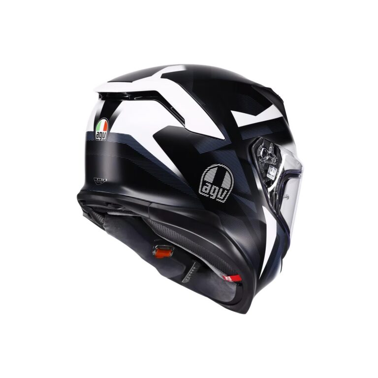 AGV K7 Glimpse Mat Sort/Hvid