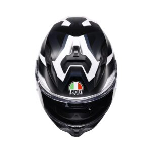 AGV K7 Glimpse Mat Sort/Hvid