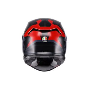 AGV K7 Glimpse Mat Sort/Rød
