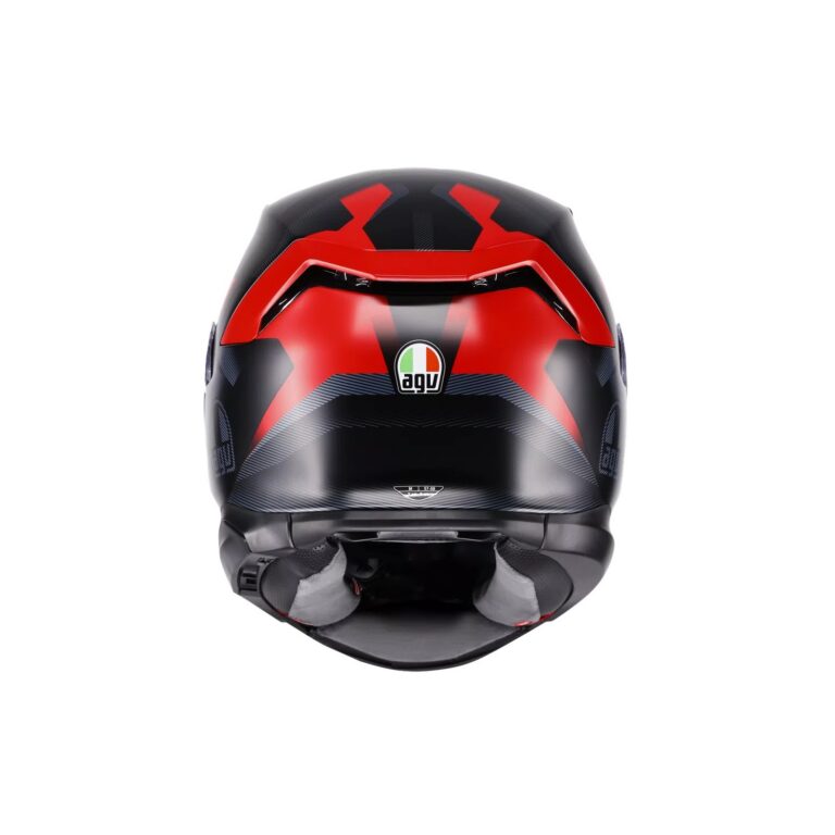 AGV K7 Glimpse Mat Sort/Rød