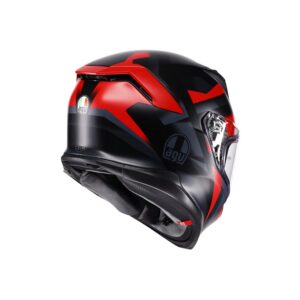 AGV K7 Glimpse Mat Sort/Rød