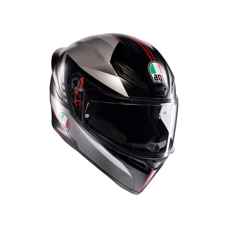 AGV K1 S Lap Mat Sort/Grå/Rød