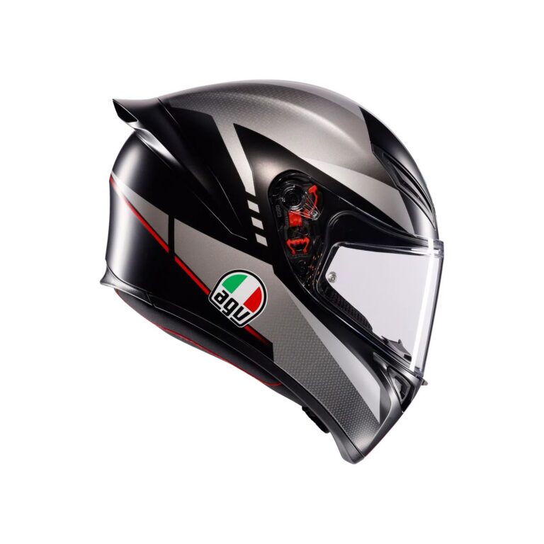 AGV K1 S Lap Mat Sort/Grå/Rød