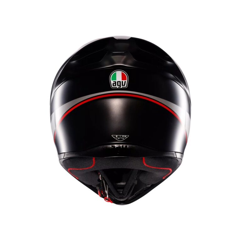 AGV K1 S Lap Mat Sort/Grå/Rød