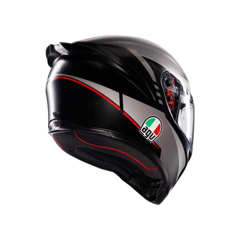 AGV K1 S Lap Mat Sort/Grå/Rød