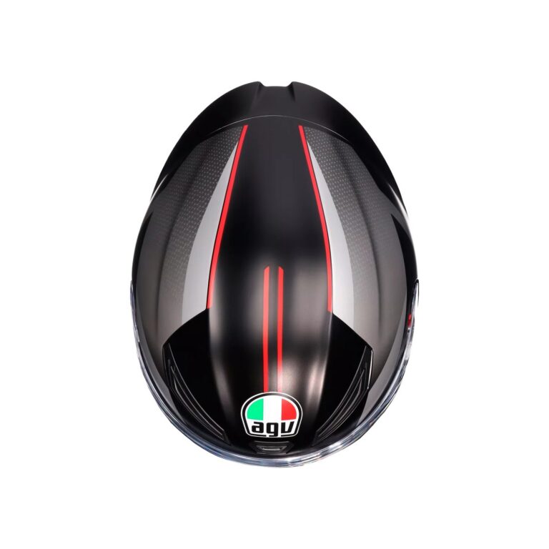 AGV K1 S Lap Mat Sort/Grå/Rød