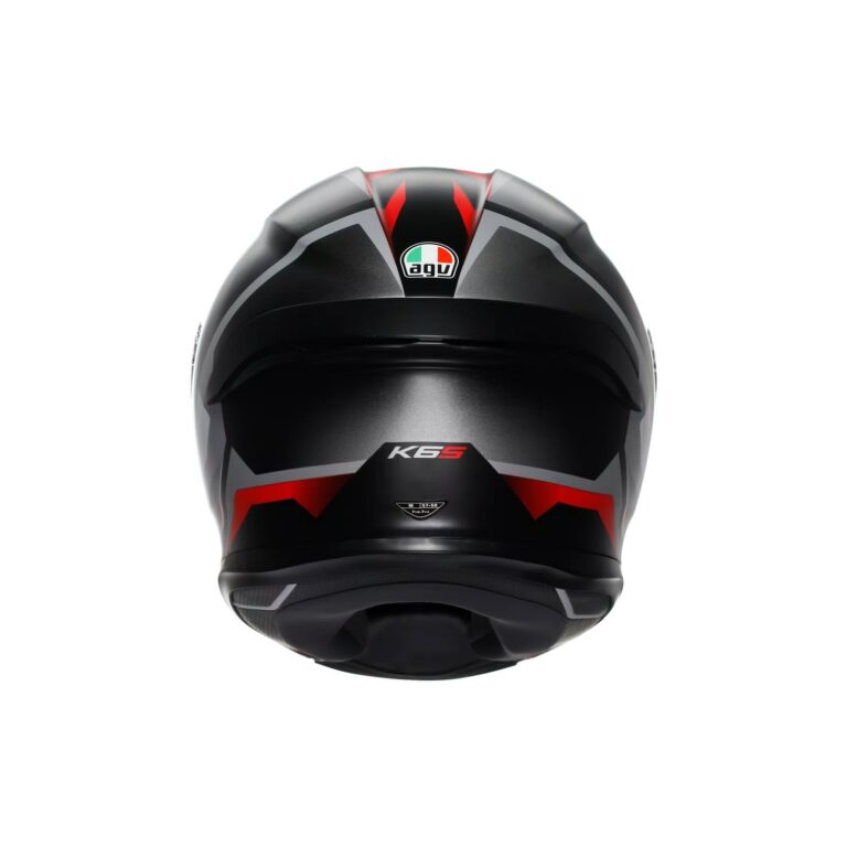 AGV K6 S Karve Mat Sort/Hvid/Rød