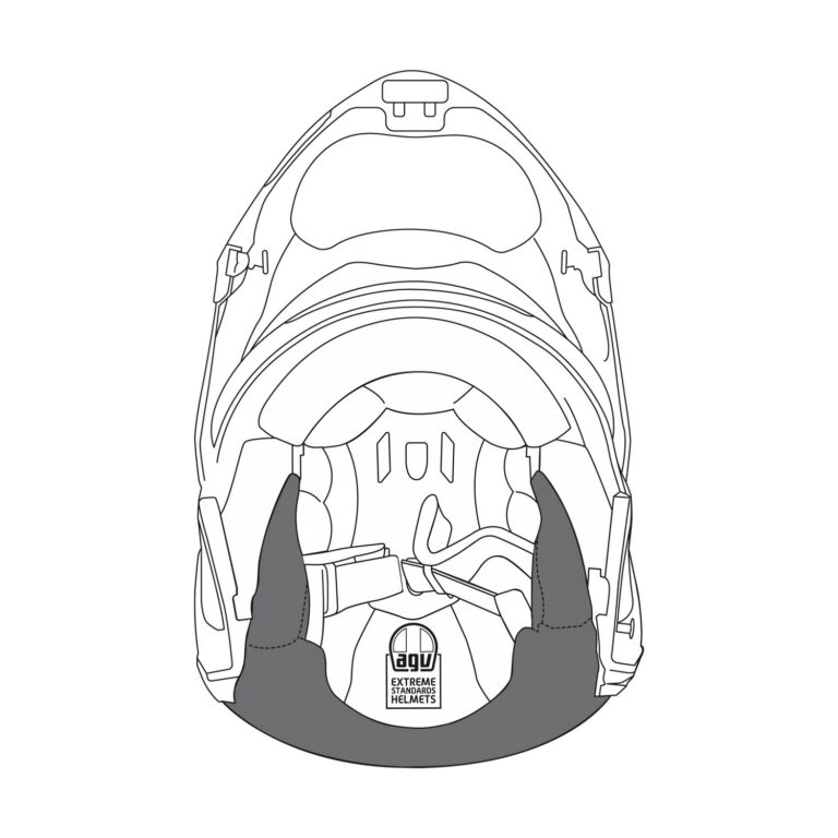 AGV CHEEK PADS SPORTMODULAR (L)