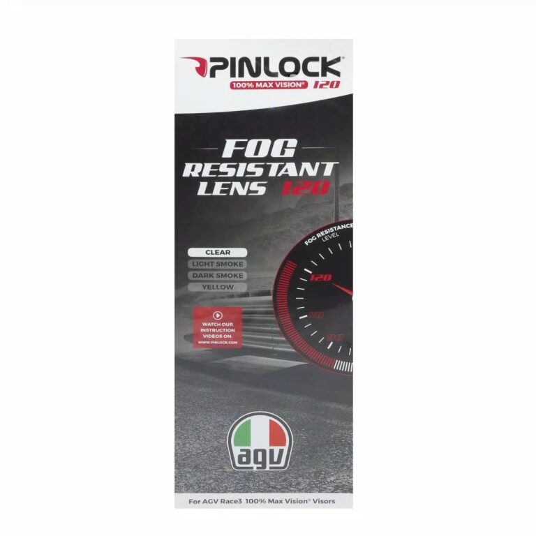 CLEAR AGV MAX PINLOCK 120 LENS - RACE 3 Clear - DKS186