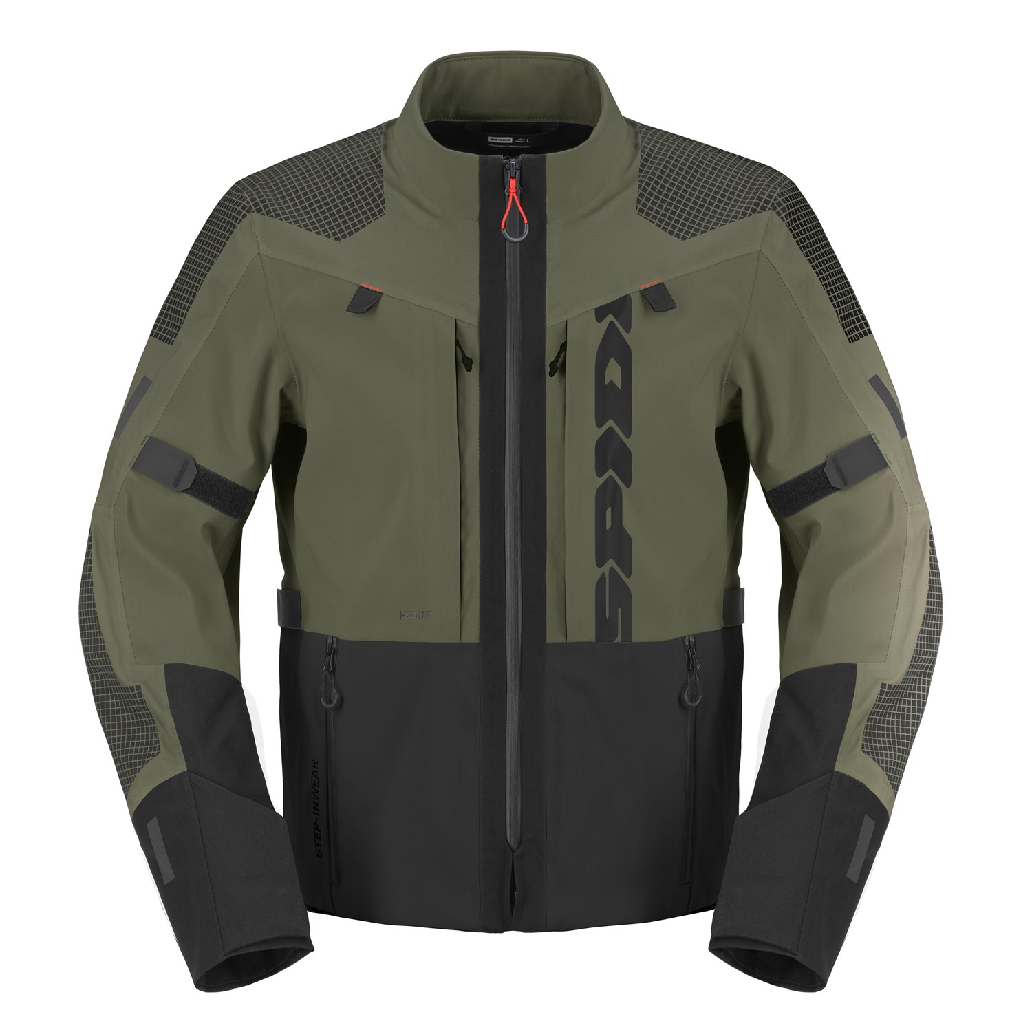 Spidi Frontier Pro H2OUT militærgrøn