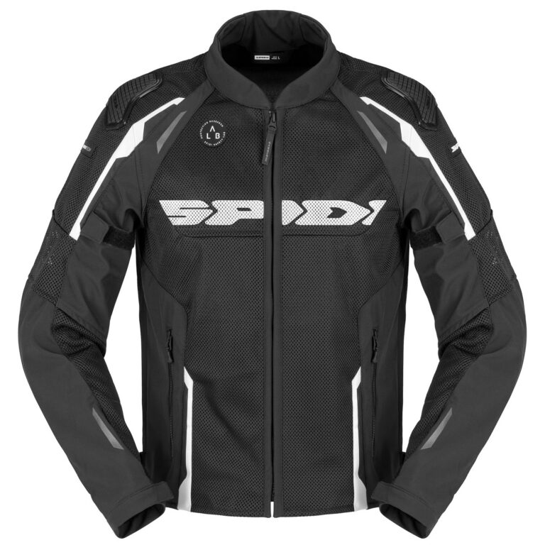 Spidi Race Warrior 2 Net sort og hvid