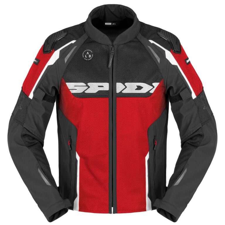Spidi Race Warrior 2 Net rød