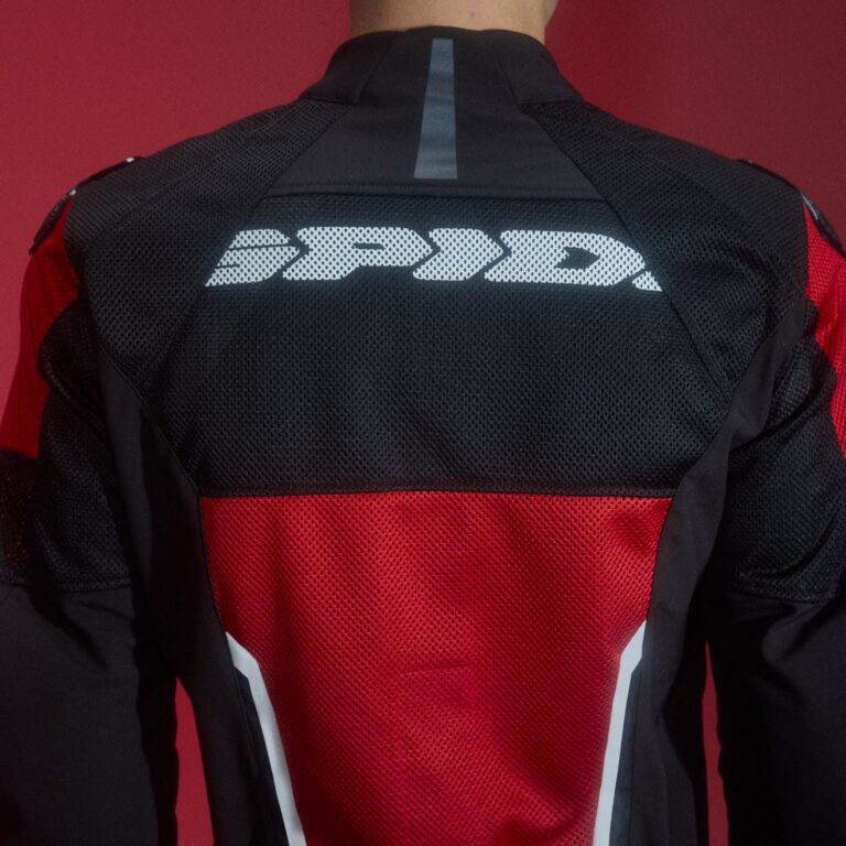 Spidi Race Warrior 2 Net rød