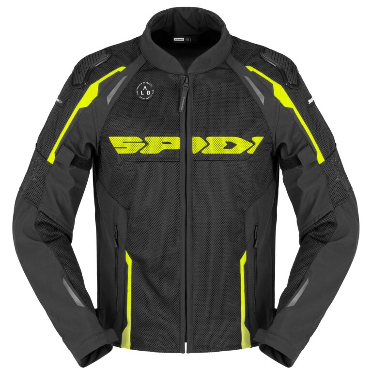 Spidi Race Warrior 2 Net sort og gul