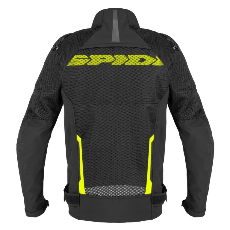 Spidi Race Warrior 2 Net sort og gul