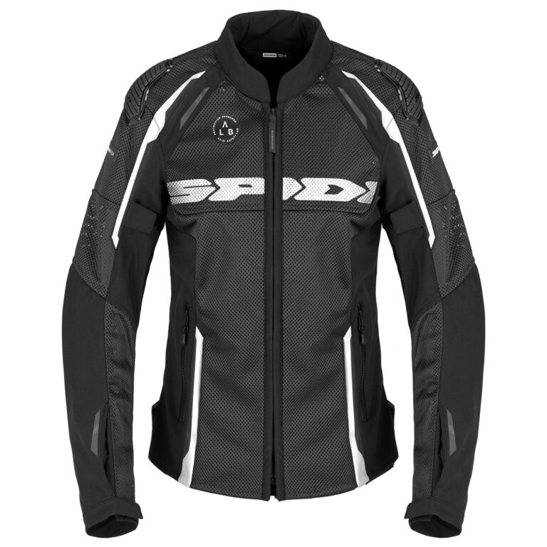 Spidi Race Warrior 2 Net Lady sort og hvid