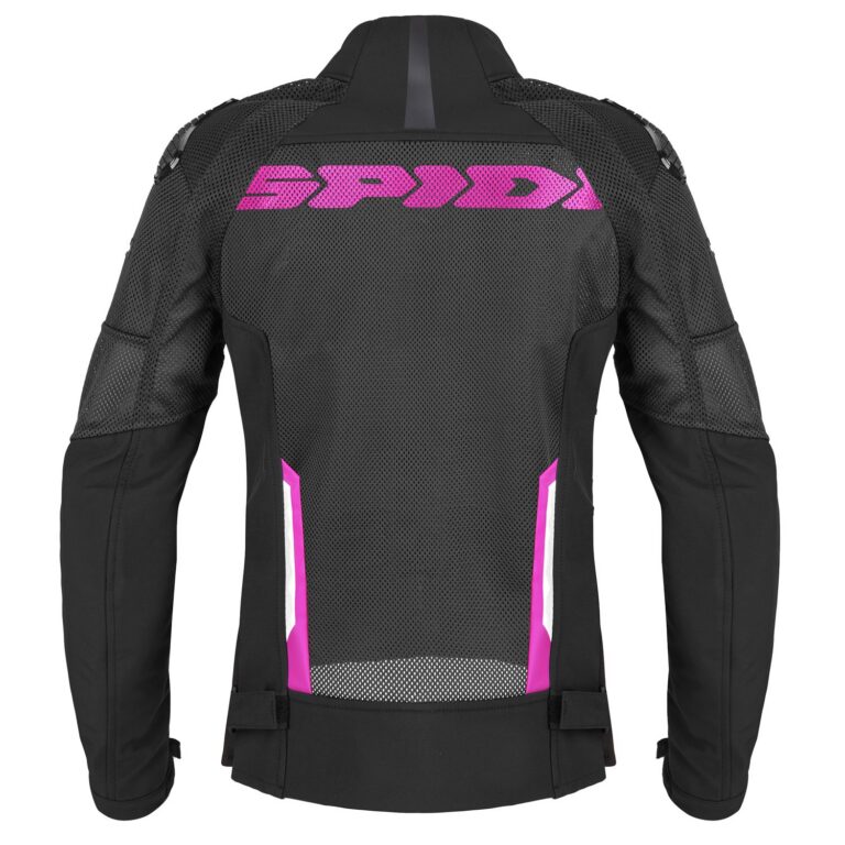 Spidi Race Warrior 2 Net Lady sort og fuchsia