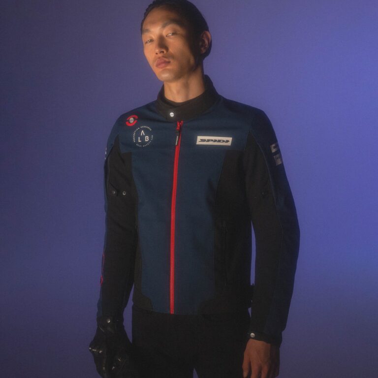 Spidi Corsa Tex sort og blå