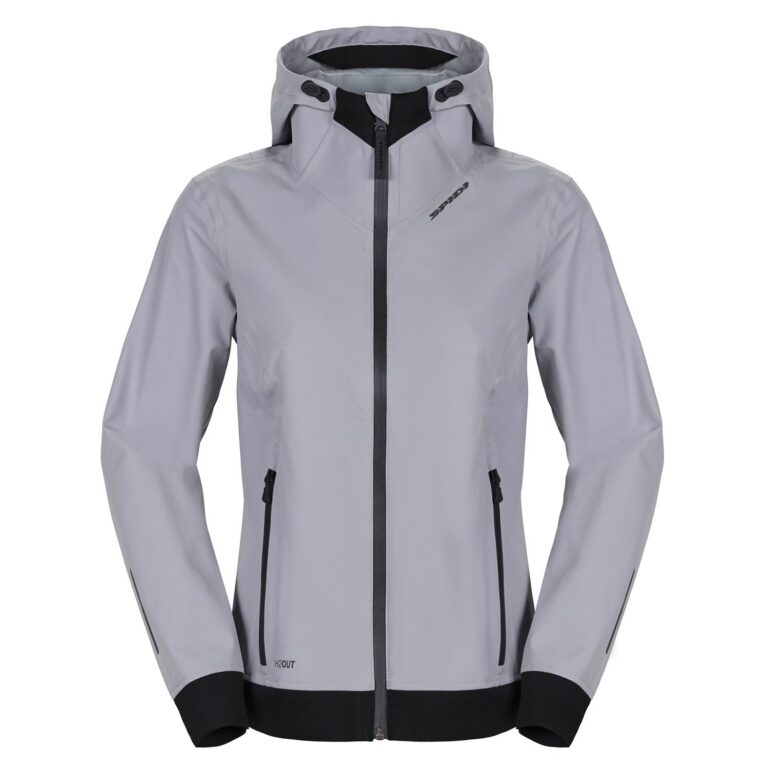 Spidi Hoodie Shell H2OUT Lady zinkgrå