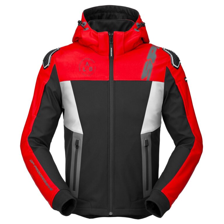 Spidi Hoodie Warrior rød