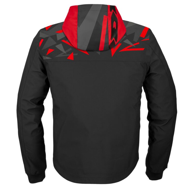 Spidi Hoodie Evo Sport rød og sort