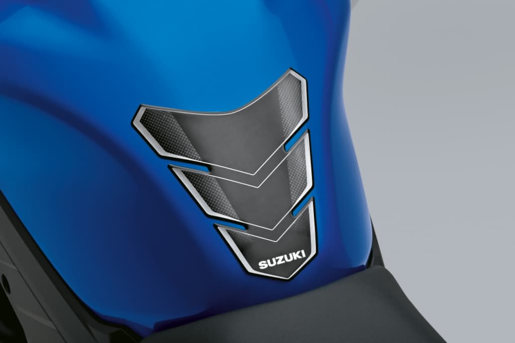 SV-7GX Suzuki tankpad sort/grå