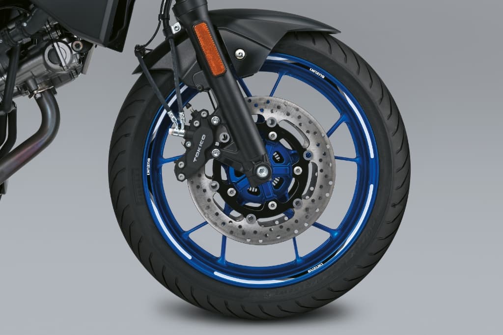 SV-7GX Suzuki fælgdekaler hvid/sort