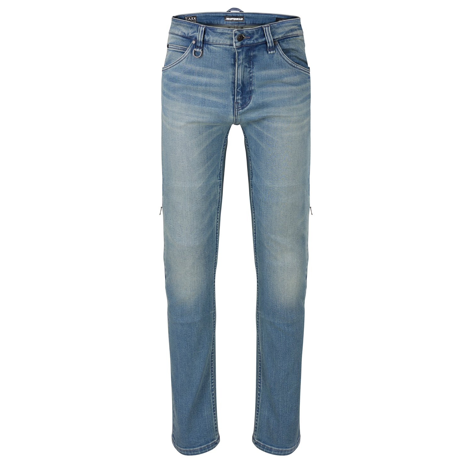 Spidi J-Fit Superslim jeans vasket mellemblå