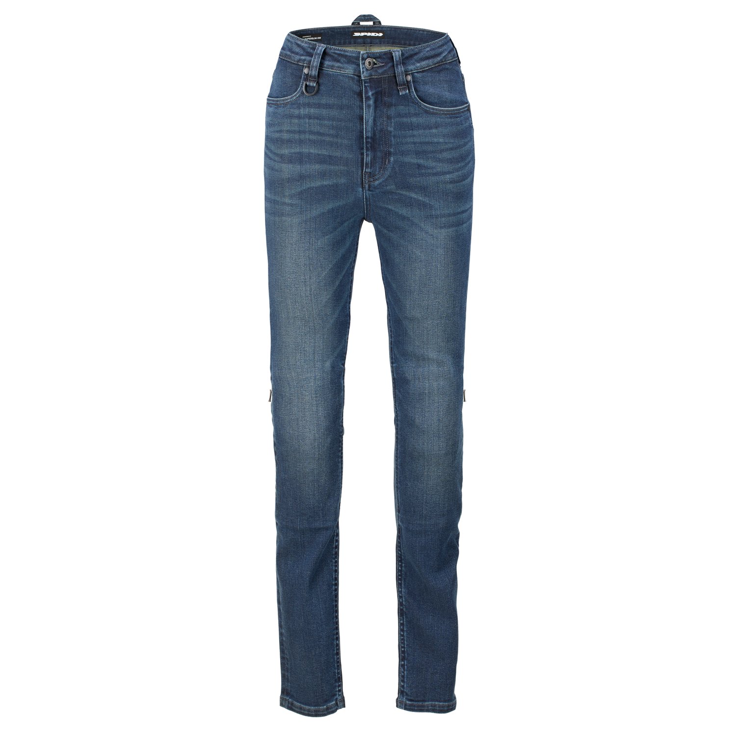 Spidi J-Fit Superslim HW Lady jeans vasket mørkeblå