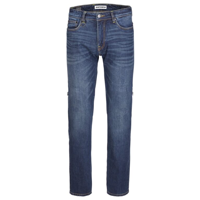 Spidi J-Tracker Tech jeans vasket mørkeblå