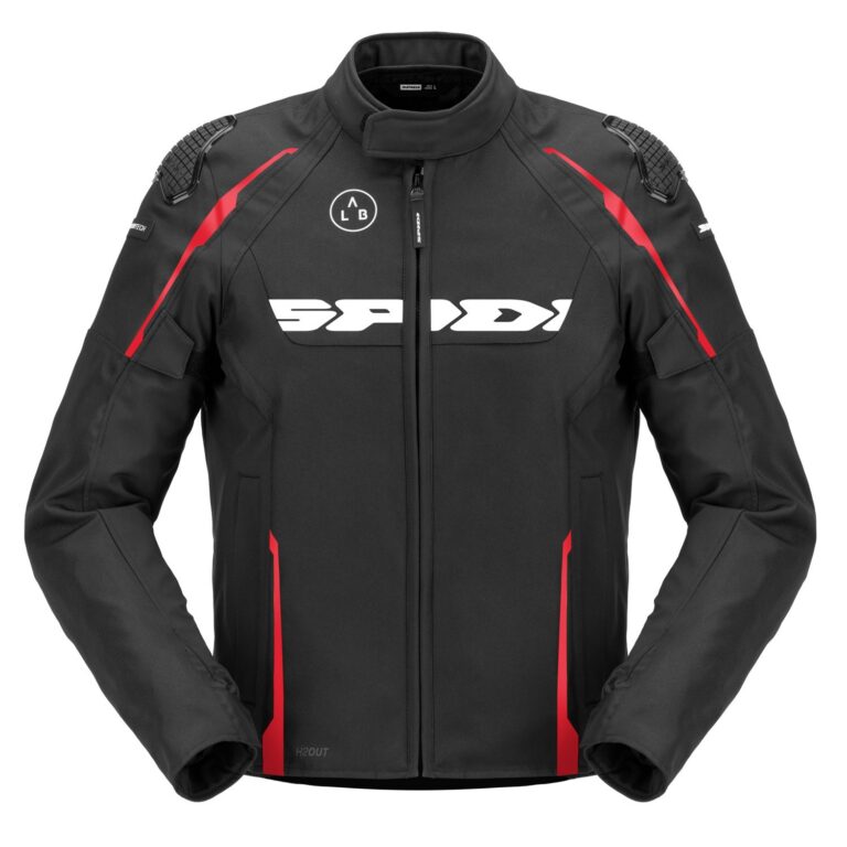 Spidi Race Warrior 2 H2OUT sort og rød