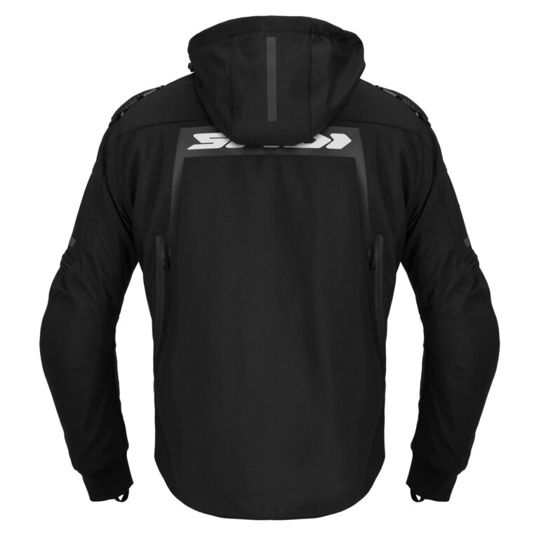 Spidi Hoodie Warrior H2OUT sort