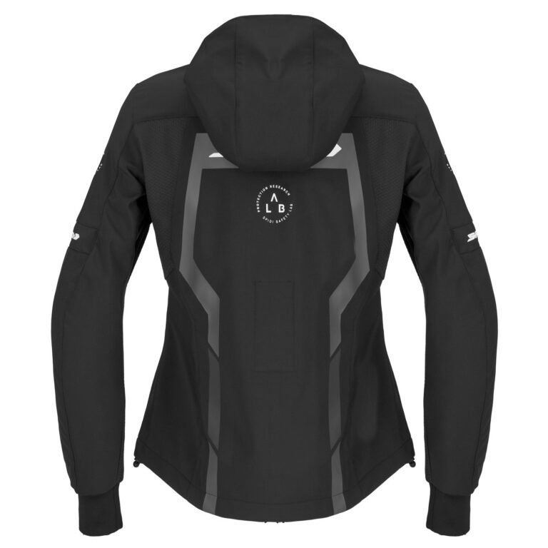 Spidi Hoodie Armor Evo 2 Lady sort og hvid