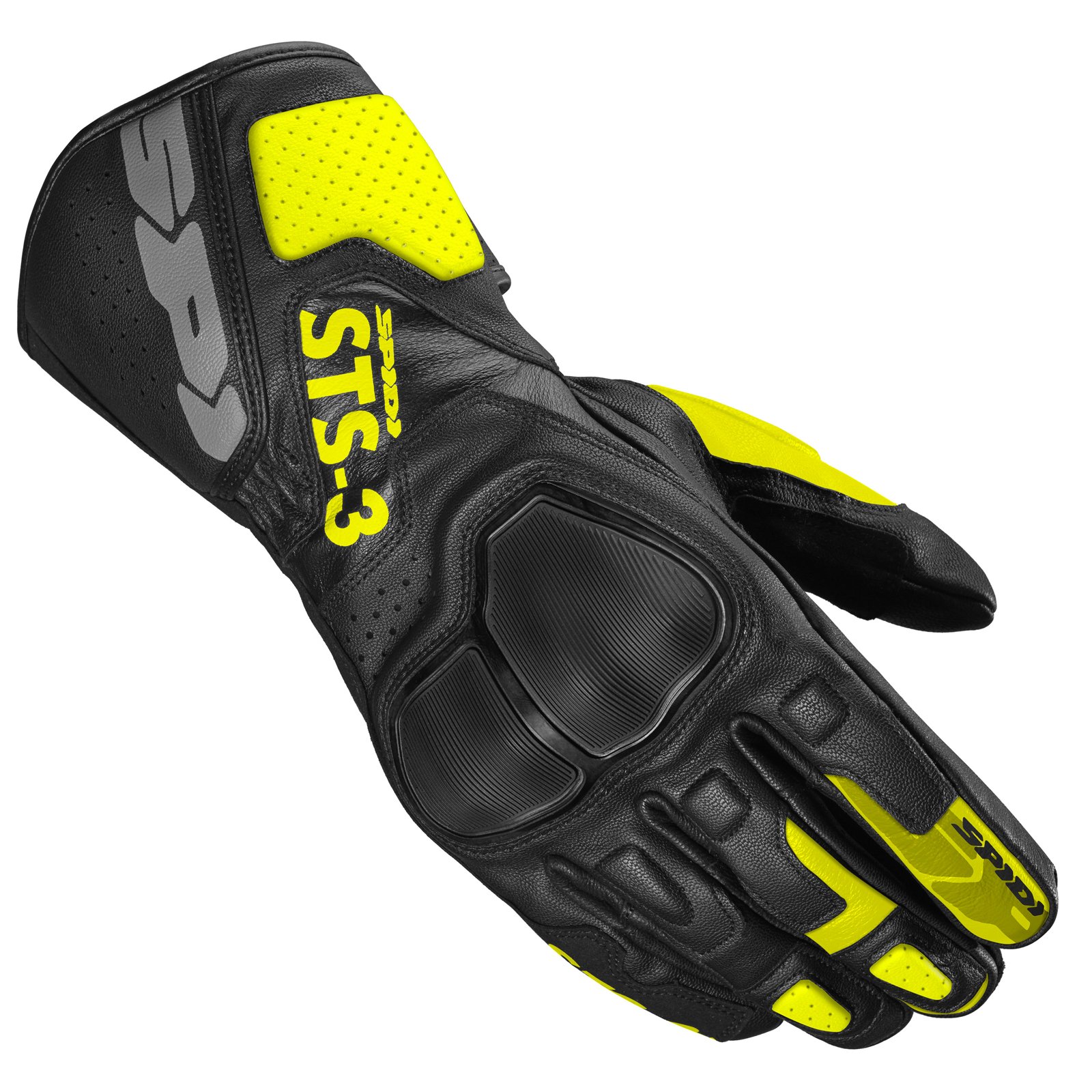 Spidi STS-3 sort og fluo gul