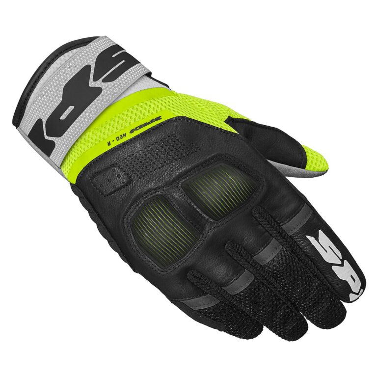Spidi Neo-R sort og fluo gul