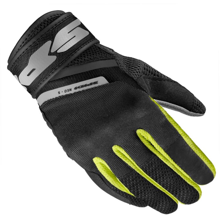 Spidi Neo-S Lady sort og fluo gul