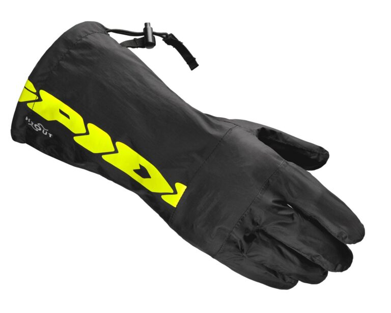 Spidi Overgloves sort og fluo gul