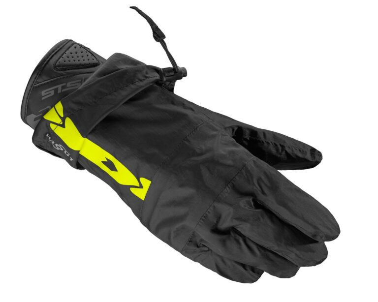 Spidi Overgloves sort og fluo gul