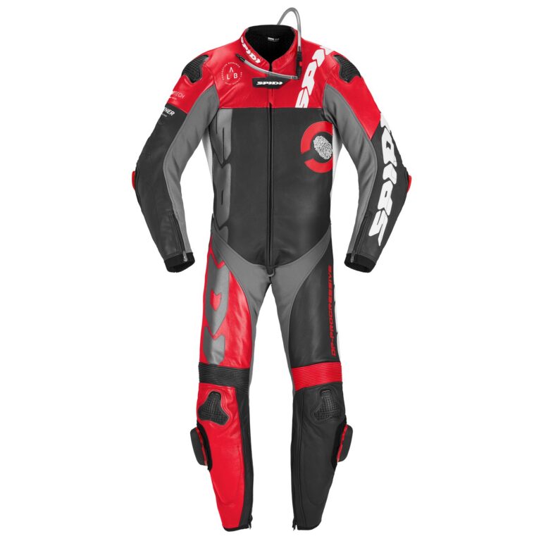 Spidi DP-Progressive Perforated Pro sort og rød