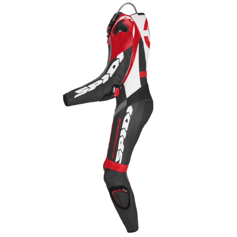 Spidi DP-Progressive Perforated Pro sort og rød