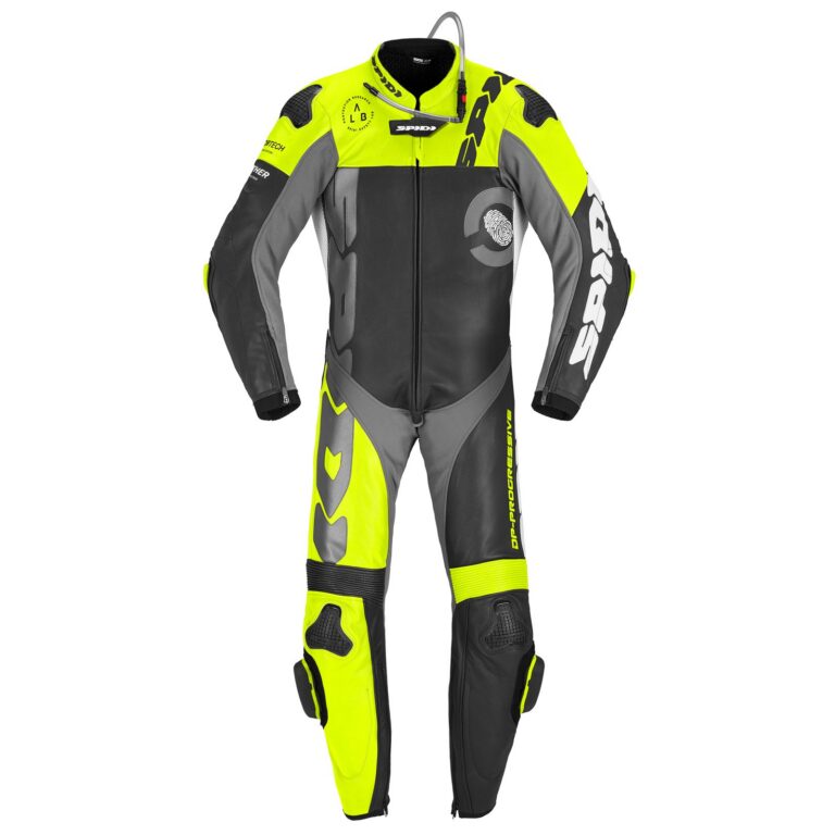 Spidi DP-Progressive Perforated Pro sort og fluo gul