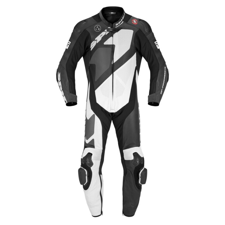 Spidi Gran Premio Perforated Pro sort og hvid