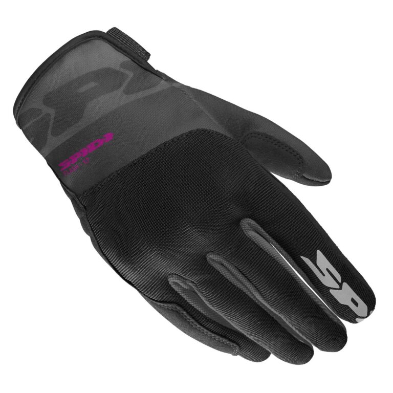 Spidi Flash-KP Lady sort og pink