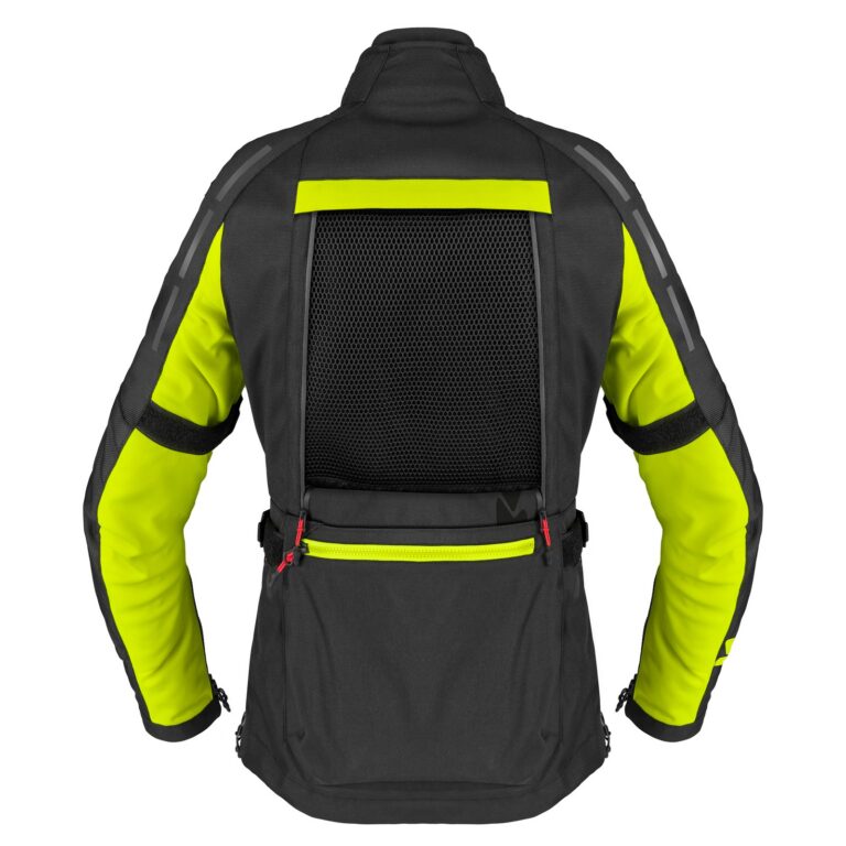 Spidi 4 Season V3 H2OUT Lady sort og fluo gul