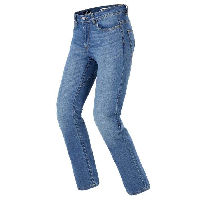 Spidi J-Tracker jeans vasket mellemblå