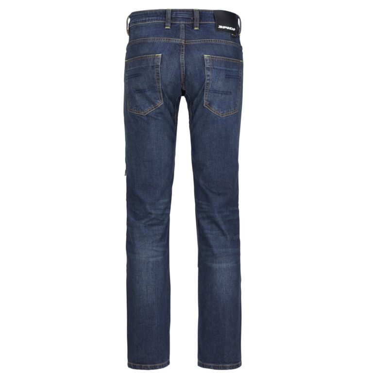 Spidi J-Tracker Short jeans vasket mørkeblå