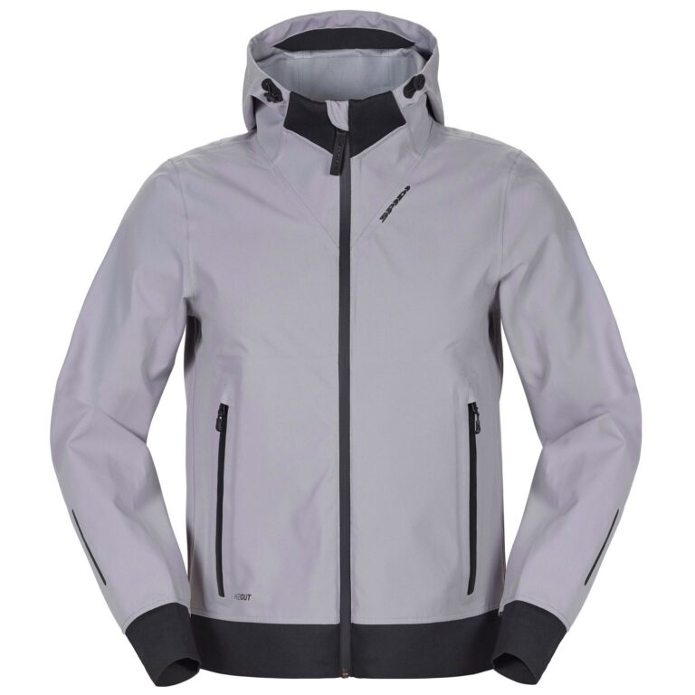 Spidi Hoodie Shell H2OUT zinkgrå