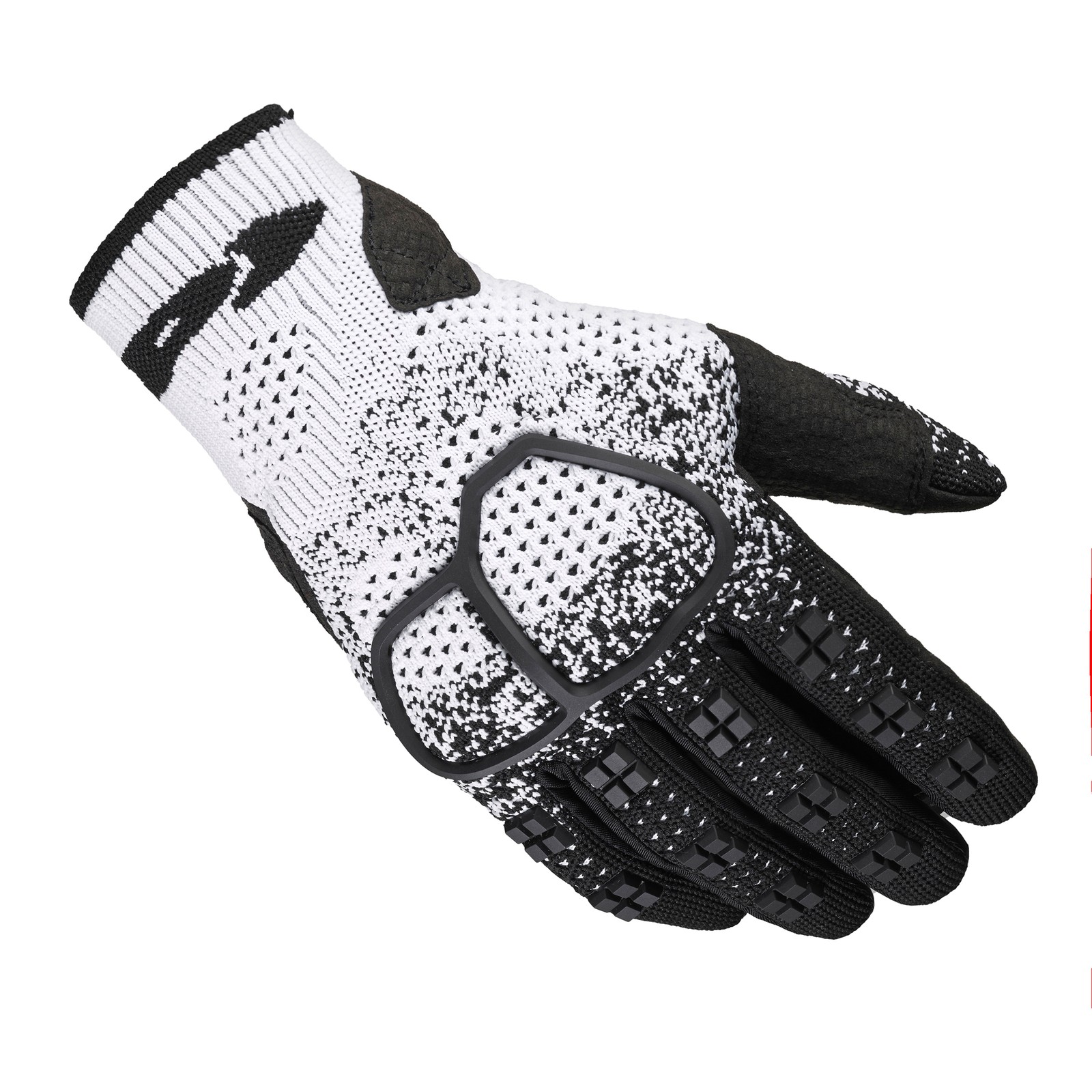 Spidi Cross Knit sort og hvid