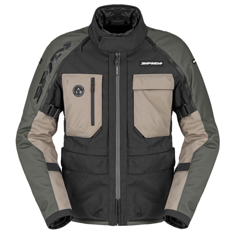 Spidi Crossmaster 2 H2OUT sort og mørkegrøn