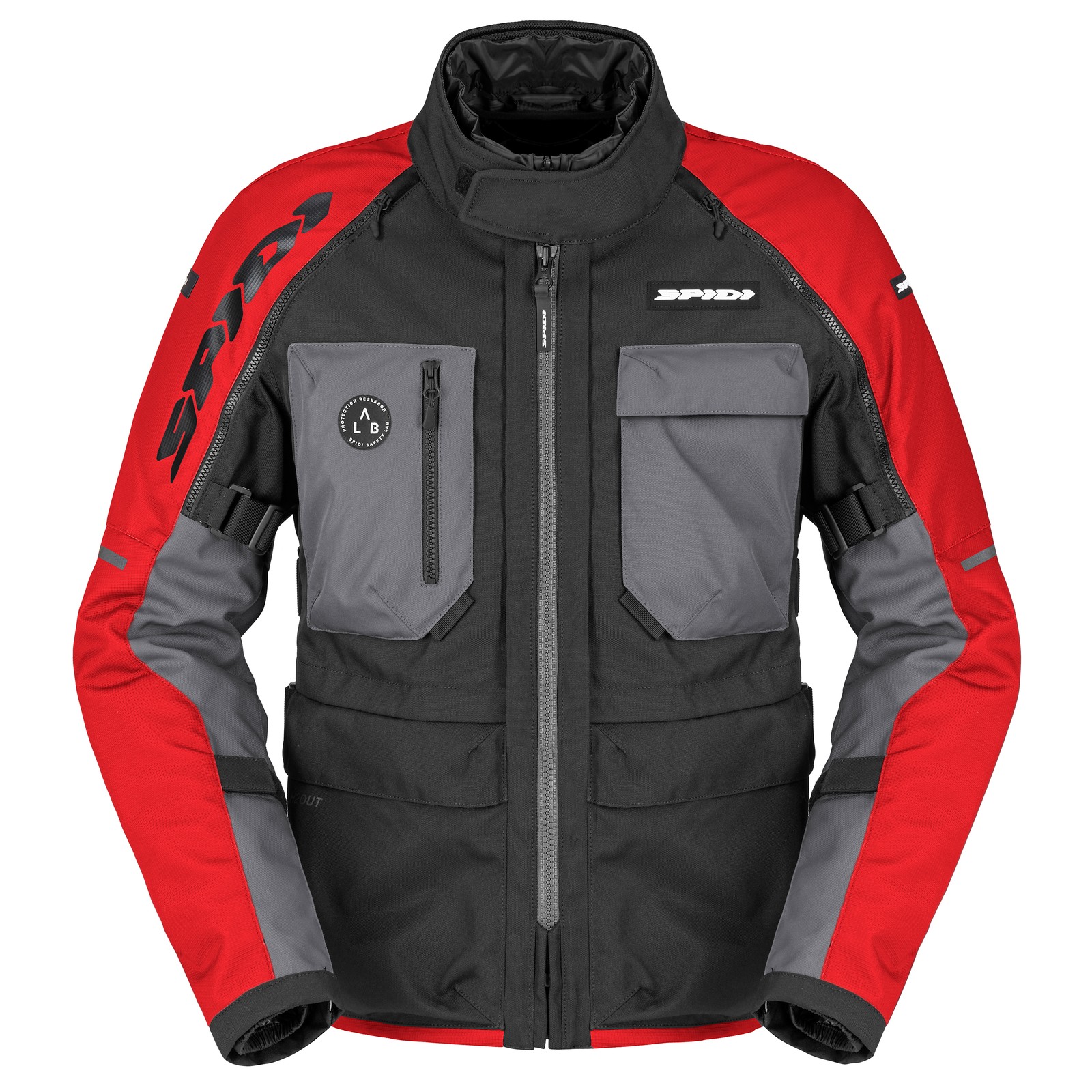Spidi Crossmaster 2 H2OUT sort og rød